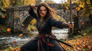 Autumn Bridge Duelist