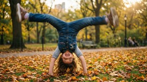 Autumn Cartwheel