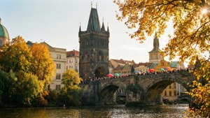 Autumn Colors at Charles Bridge