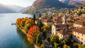 Autumn Colors Over Locarno