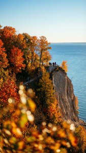 Autumn Colors Over the Bluffs