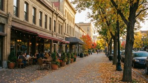 Autumn Downtown Saskatoon