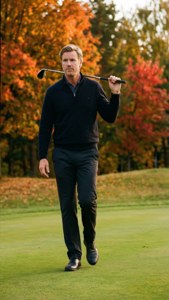 Autumn Fairway Walk
