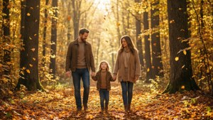 Autumn Family Stroll