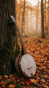 Autumn Forest Banjo