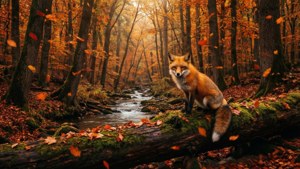 Autumn Forest Fox