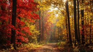 Autumn Forest Glow