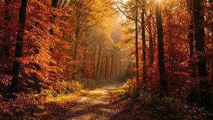 Autumn Forest Path