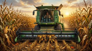 Autumn Harvest Combine