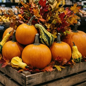 Autumn Harvest Display