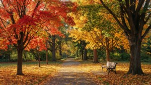Autumn in Garden City Park