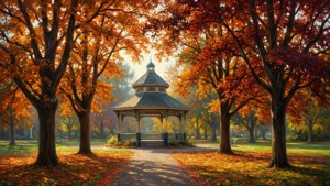 Autumn in Montebello Park