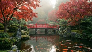 Autumn Japanese Garden