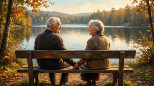 Autumn Lake Love