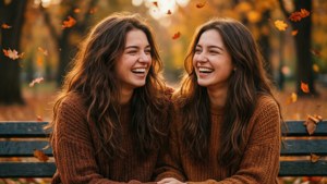 Autumn Laughter Bench