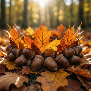 Autumn Leaf Crown