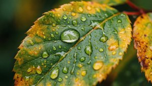 Autumn Leaf Macro