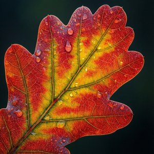Autumn Leaf Macro