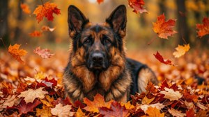 Autumn Leaf Pile