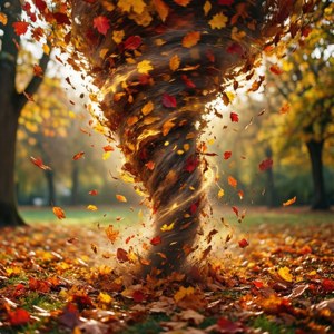 Autumn Leaf Tornado