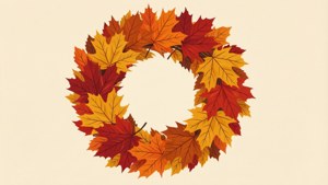 Autumn Leaf Wreath