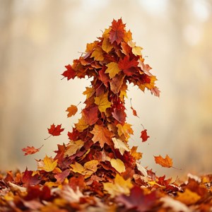 Autumn Leaves Arrow