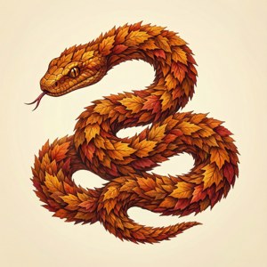 Autumn Leaves Ouroboros