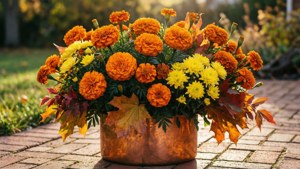 Autumn Marigold Harvest