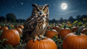 Autumn Owl Pumpkin