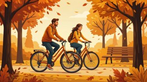 Autumn Park Biking