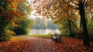 Autumn Park Serenity