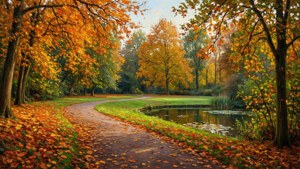Autumn Park Serenity