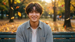 Autumn Park Smile