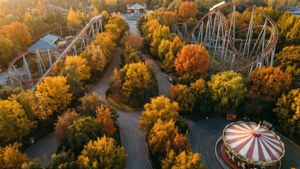 Autumn Park Top View