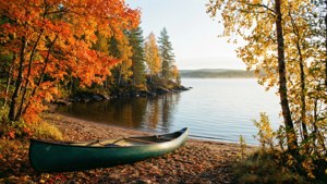 Autumn Peace at Lake Inari