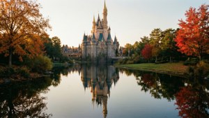 Autumn Reflection Castle
