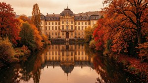 Autumn River Reflection
