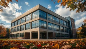 Autumn School Facade
