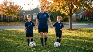 Autumn Soccer Walk