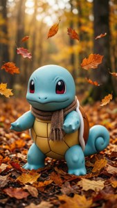 Autumn Squirtle Cozy