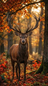 Autumn Stag Forest