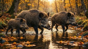 Autumn Stream Crossing