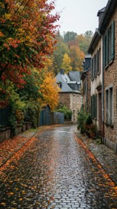 Autumn Street Serenity