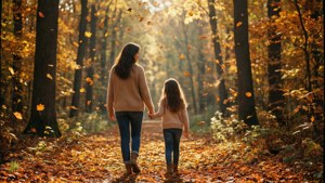 Autumn Stroll Together