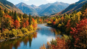 Autumn Valley River