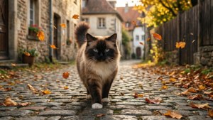 Autumn Village Stroll