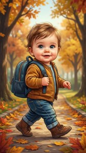 Autumn Walk Baby