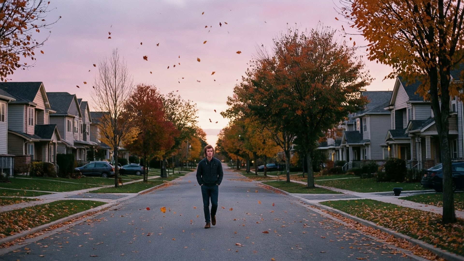 Autumn Walk with Evan by Wallpapers.art Studio