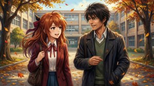 Autumn Walk with Friends