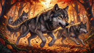 Autumn Wolf Pack